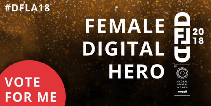 Der Digital Femal Leader 2018 - stimmen Sie für die Geldfrau