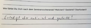 Was sind ETF? Das weiß diese Teilnehmerin endlich