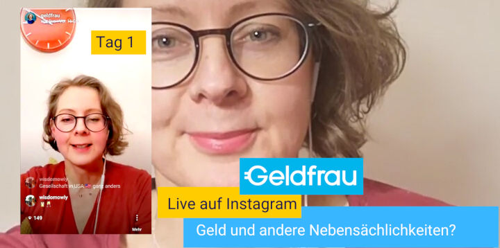 Finanzbildung to go - Geldfrau live auf Instagram