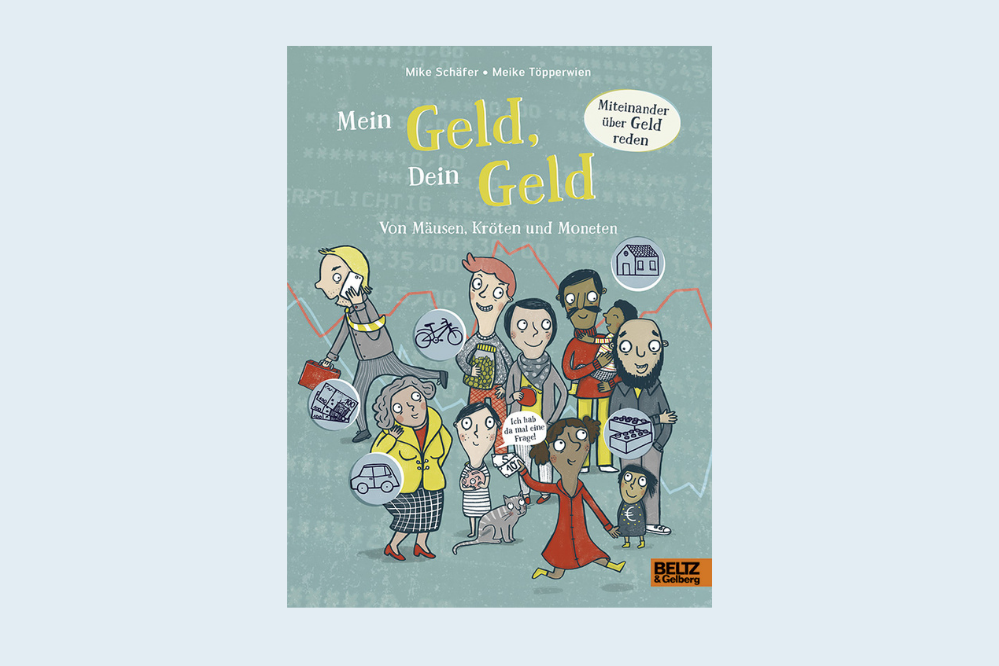 Geld erklären für Kinder - das Kindersachbuch über Geld - von Autor Mike Schäfer