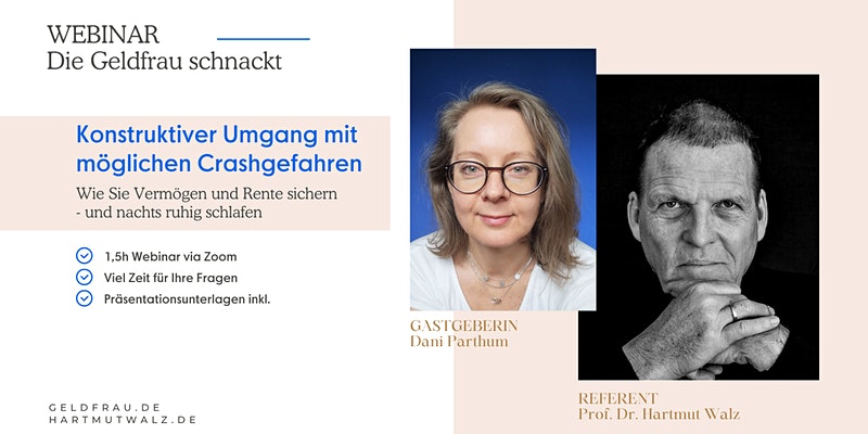 Die Geldfrau schnackt mit Prof. Hartmut Walz