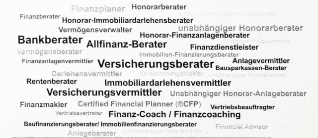 Beraten statt verraten - so viele Begriffe gibt es für Finanzberatung